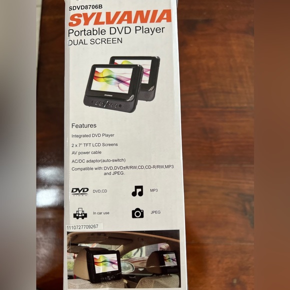 Sylvania Car Audio, Video & GPS Sylvania Portable Dvd Player Dual